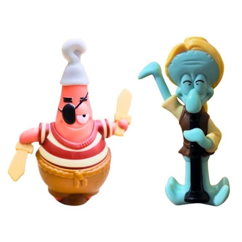 Burger King SpongeBob Movie Toys 2025 Patrick Squidward Sealed Lot